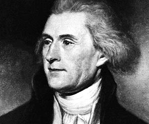 On Thomas Jefferson